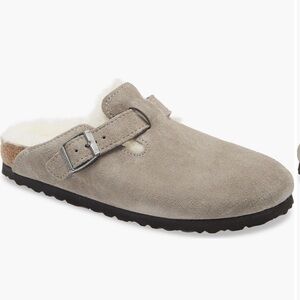 Birkenstock Boston Genuine Shearling Lined Clog